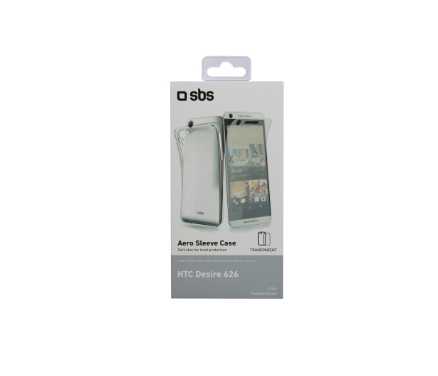 Etui AeroCover do HTC Desire 626 przezroczyste - 1450426 - zdjęcie 2
